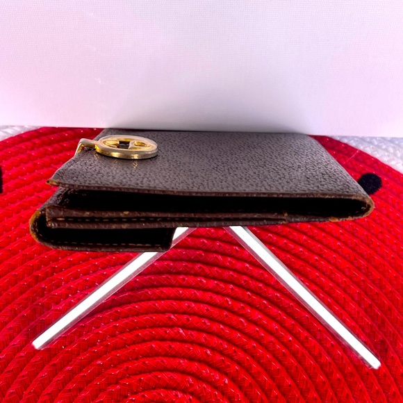 Vintage Gucci Brown Leather Bifold Wallet - Picture 5 of 8